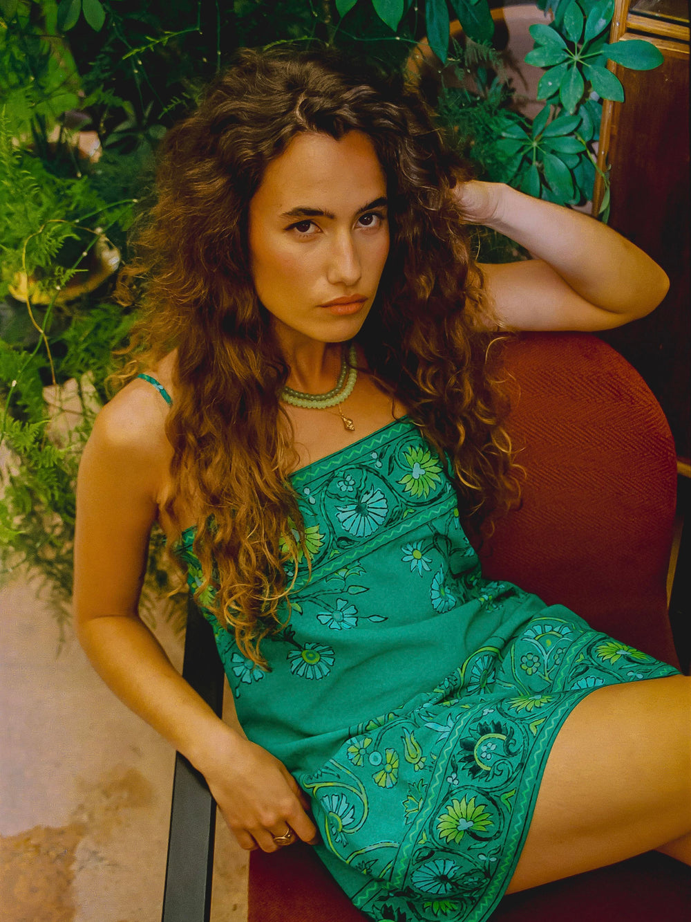 darjeeling mini strappy dress | Boteh