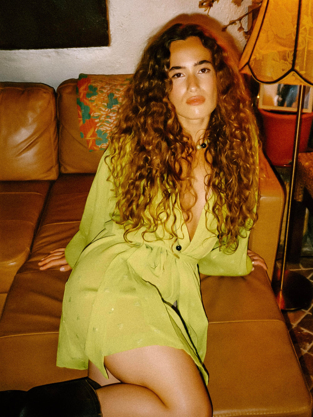 solene sequin robe dress