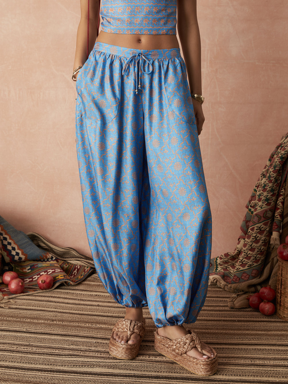 serin silk balloon pant | Boteh
