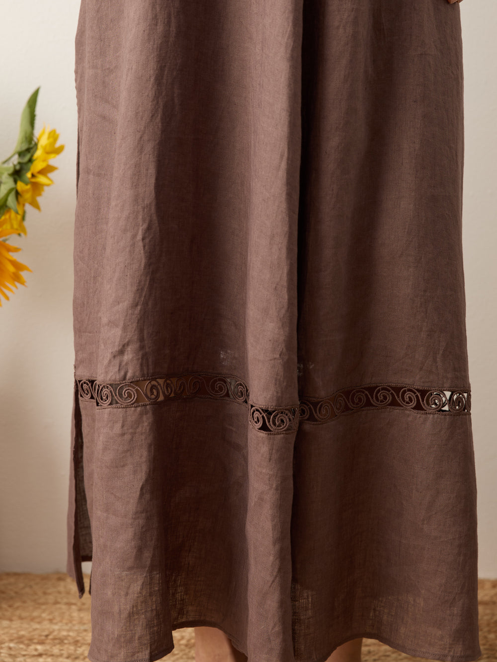 myra smock maxi dress | Boteh