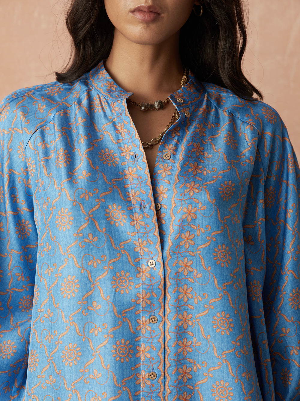 serin silk blouse | Boteh