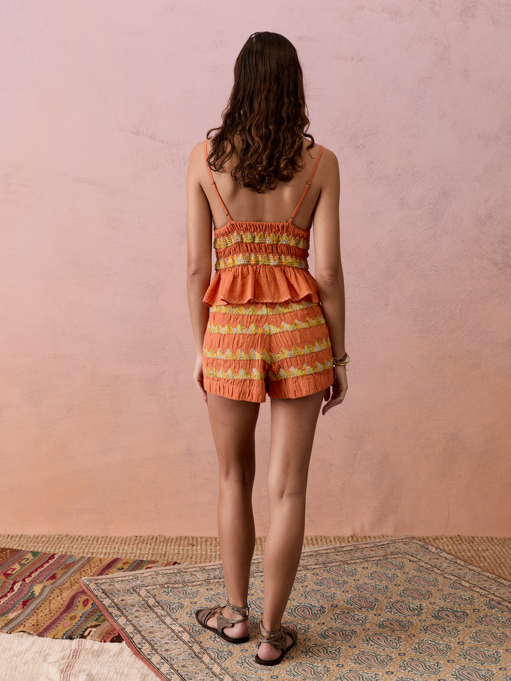 Hera Bikini Bodice Cami Terracotta | Boteh