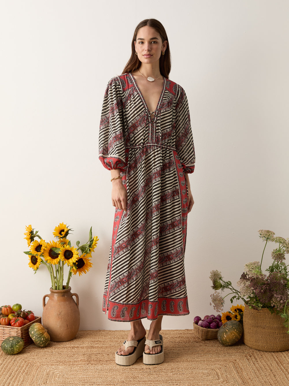 boteh darjeeling silk mini robe dress BOTEH Darjeeling Silk Robe Mini, Jade