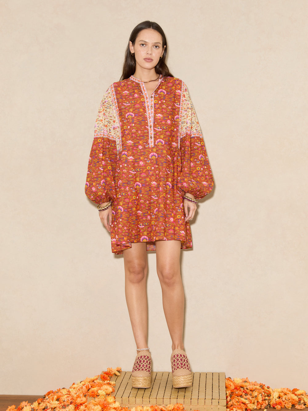Soraya Mini Smock Dress