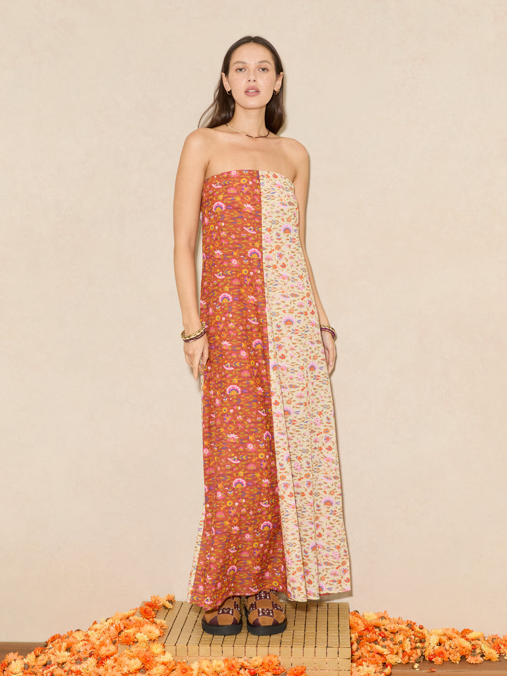 Soraya Strapless Maxi Dress