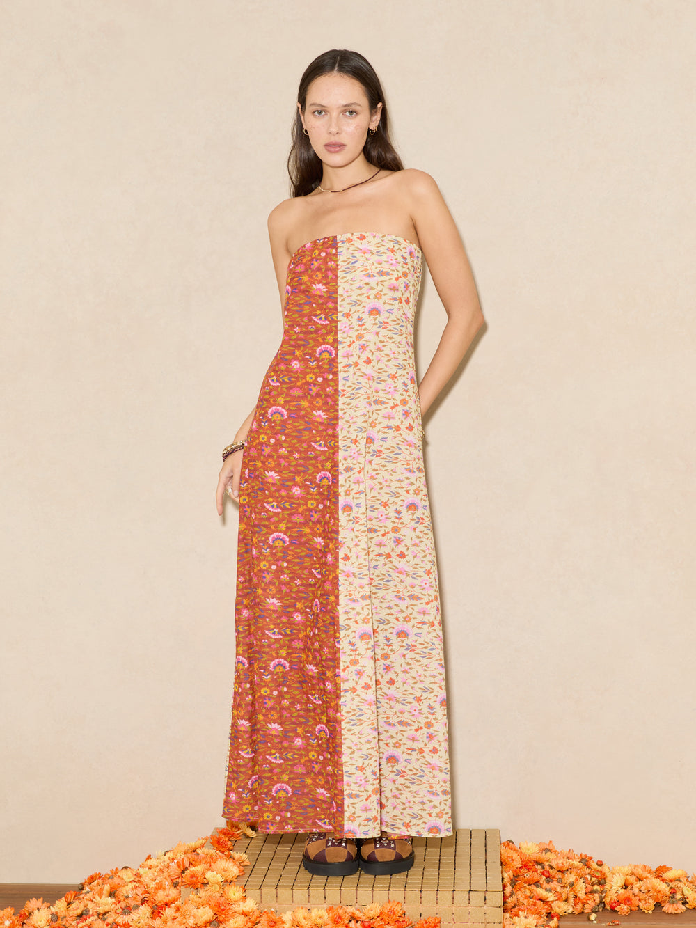 Soraya Strapless Maxi Dress
