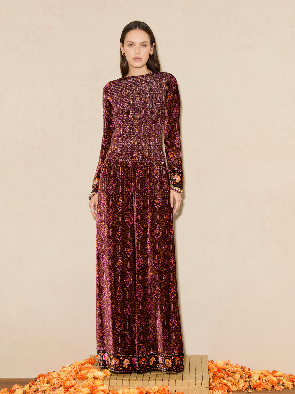 Rivoli Shirred Top