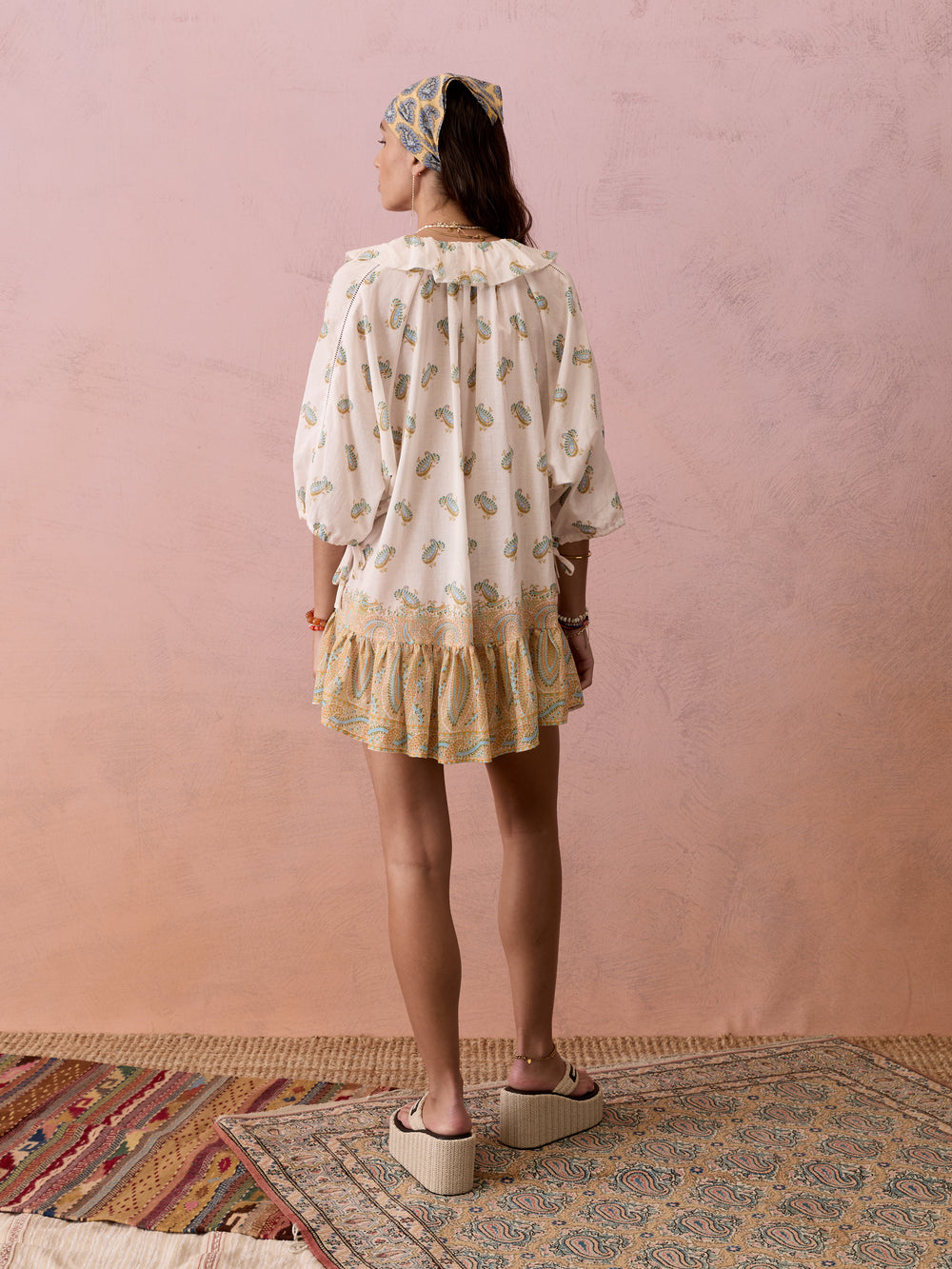 Jardin Frill La Ponche Dress | Boteh