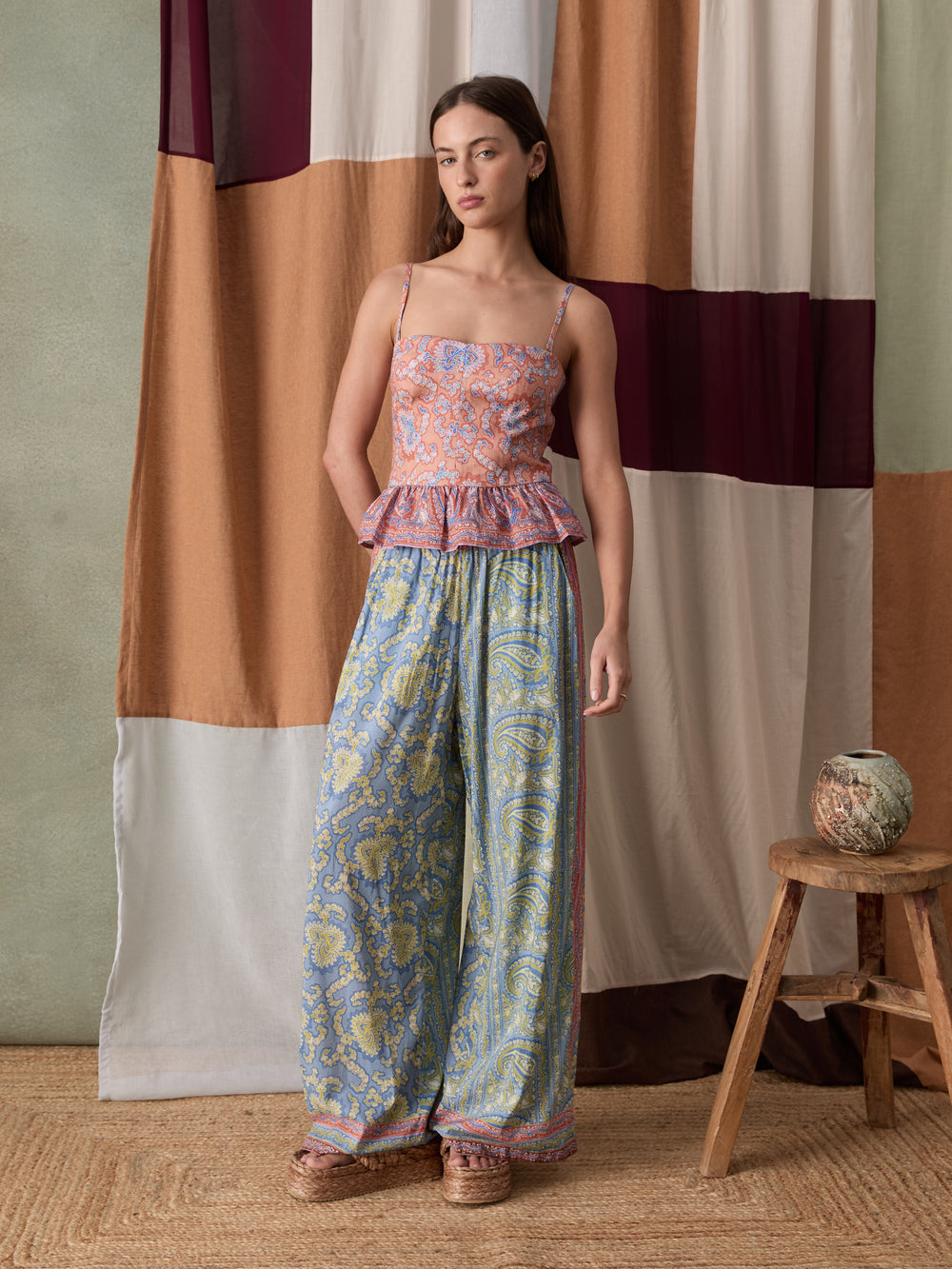 caravanne bodice terracotta