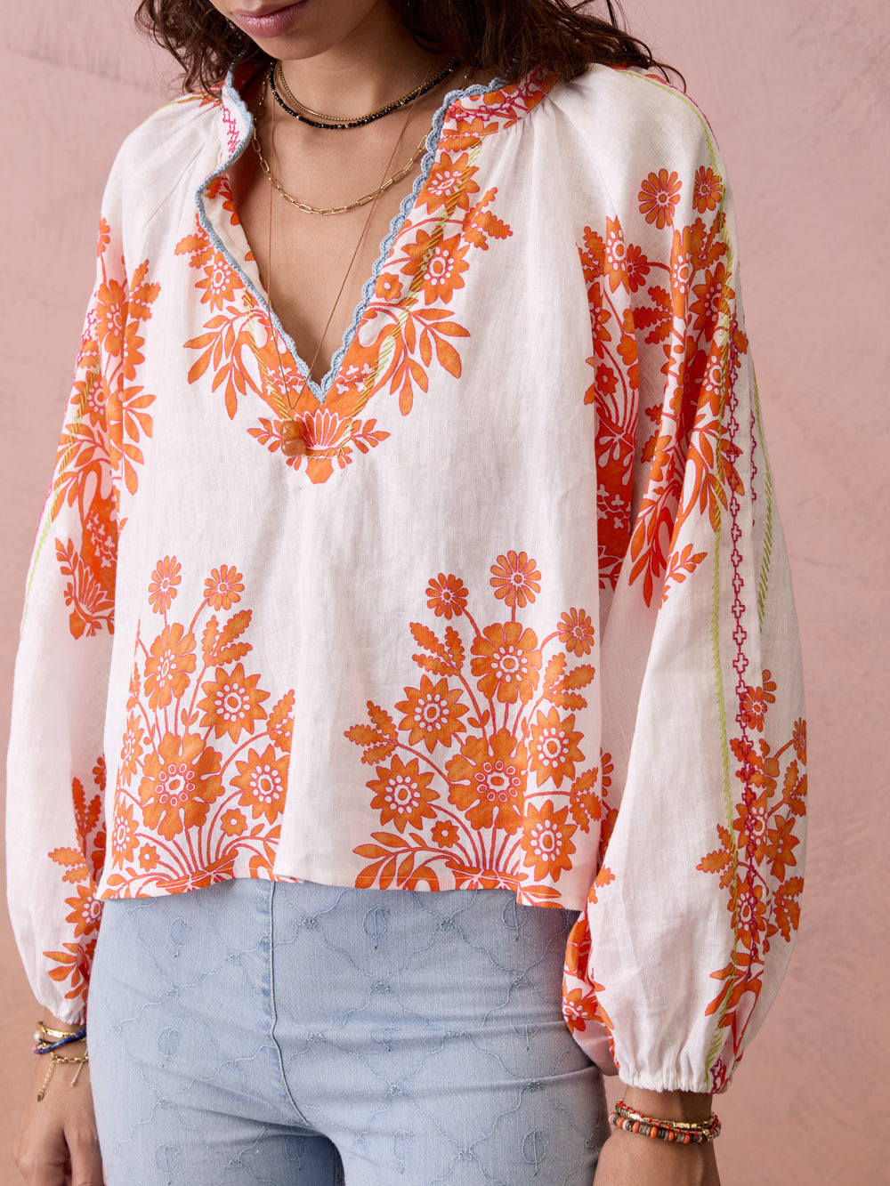 Petale Smock Blouse