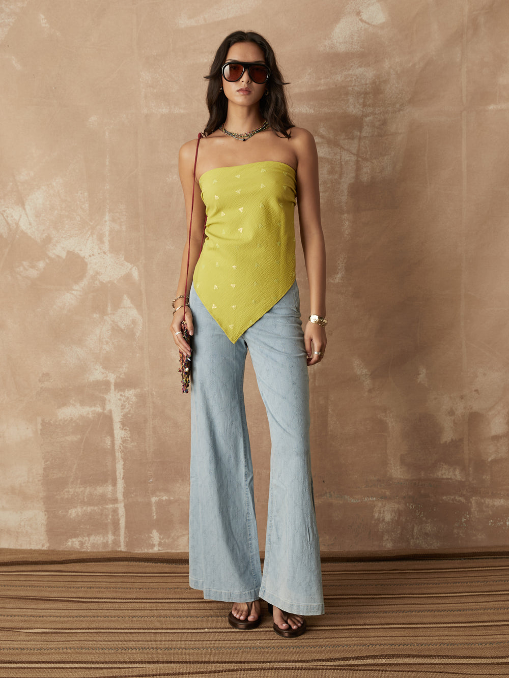Dylan Embroidered Flare | Boteh