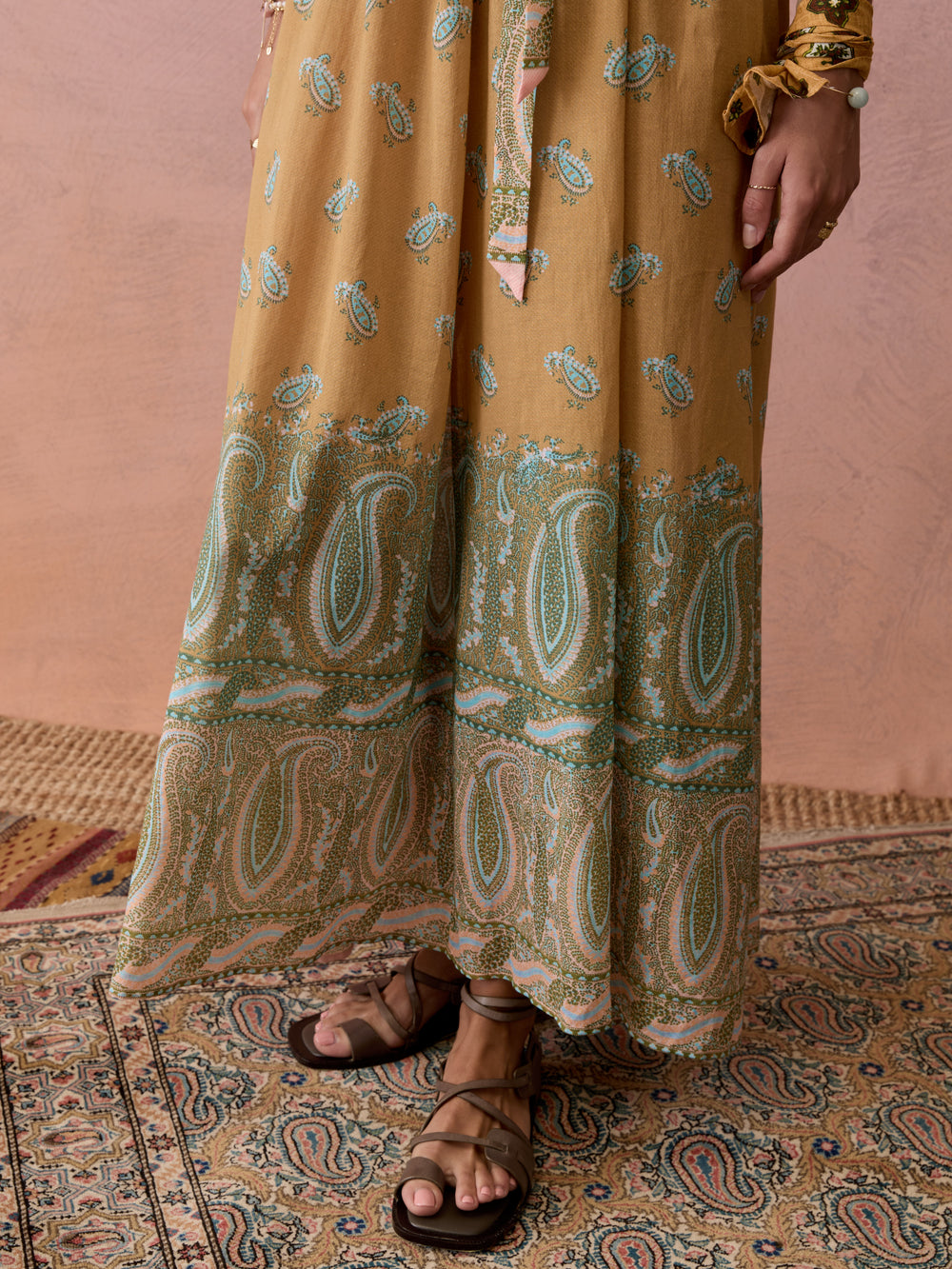 Lucent Maxi Smock Dress | Boteh