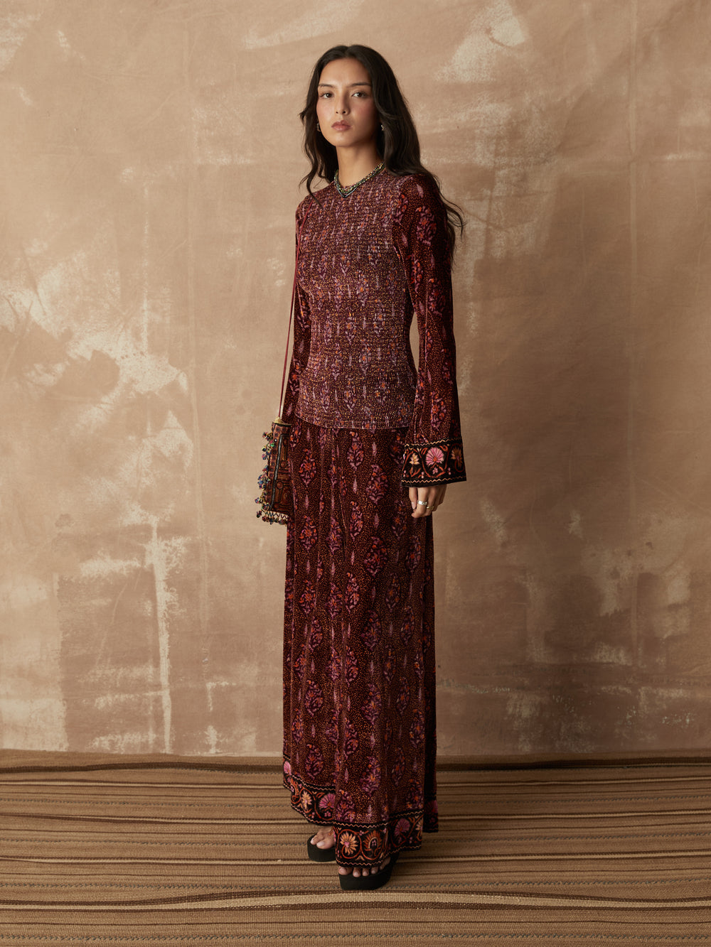Rivoli Shirred Top