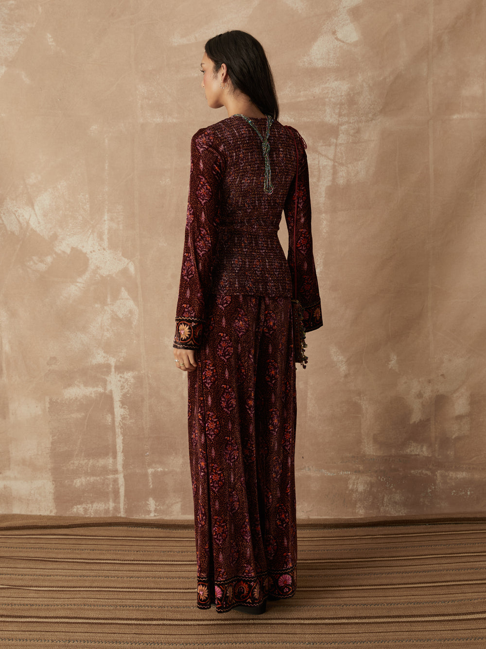Rivoli Wide Leg Pant | Boteh
