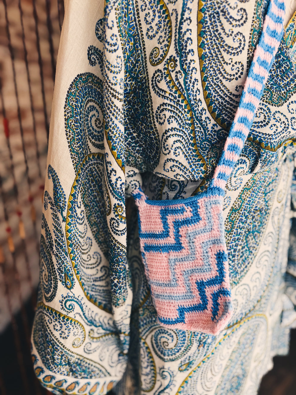 Florence Zig Zag Bilum Crossbody