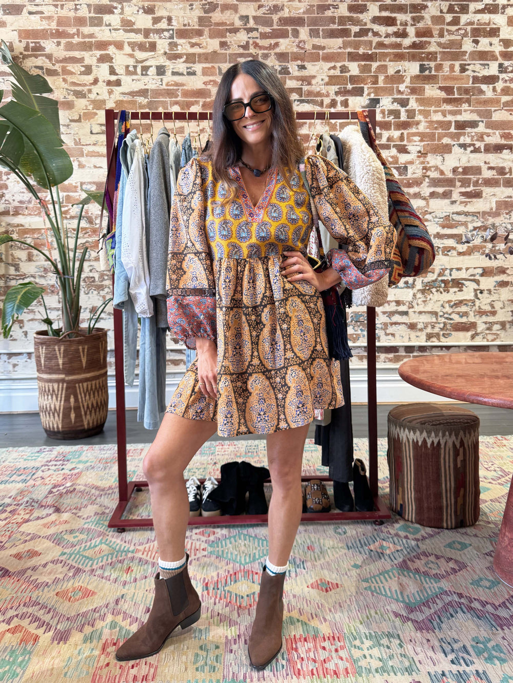 Pietro Mini Smock Dress