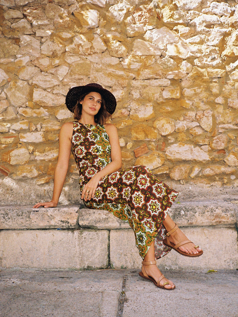 boteh maxi dress Onda Maxi Cami Dress BOTEH