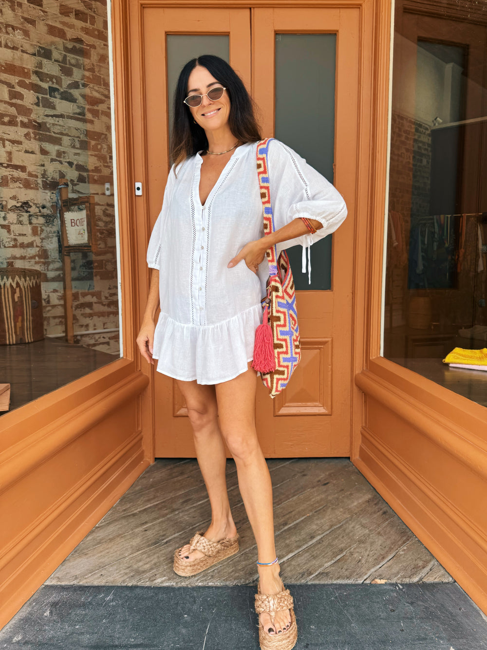 La Ponche Frill Dress | Boteh