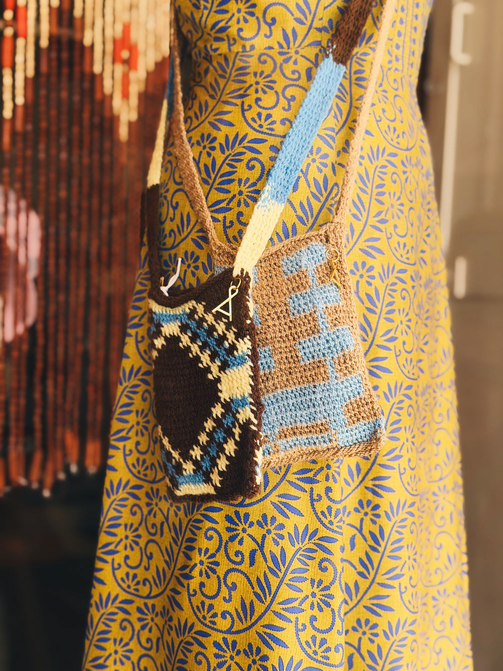 Florence 2 Needle Bilum Crossbody | Boteh