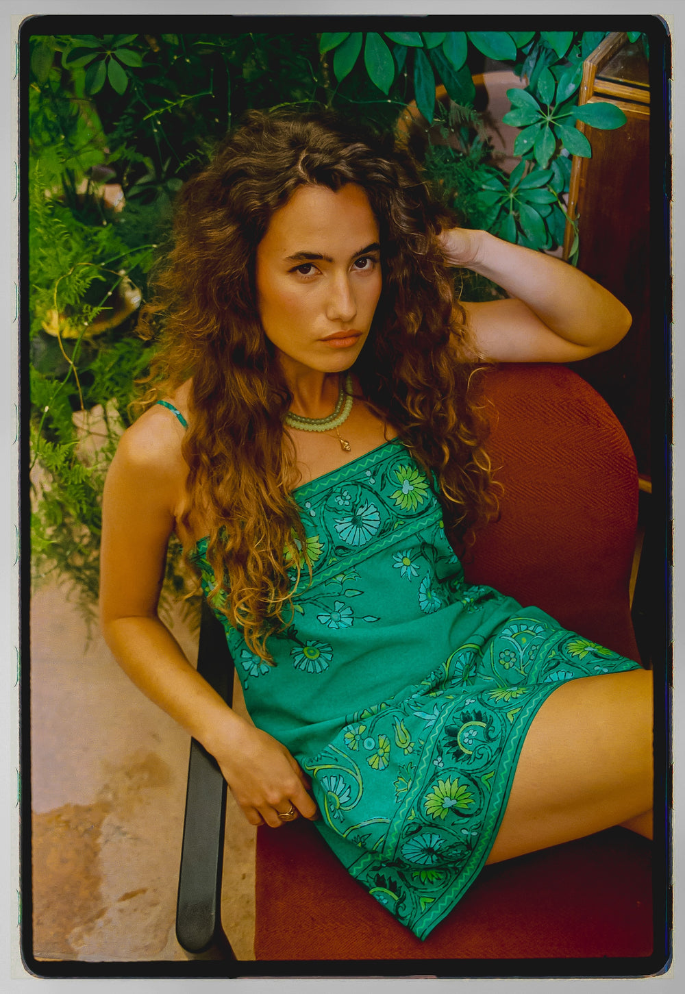 darjeeling mini strappy dress | Boteh