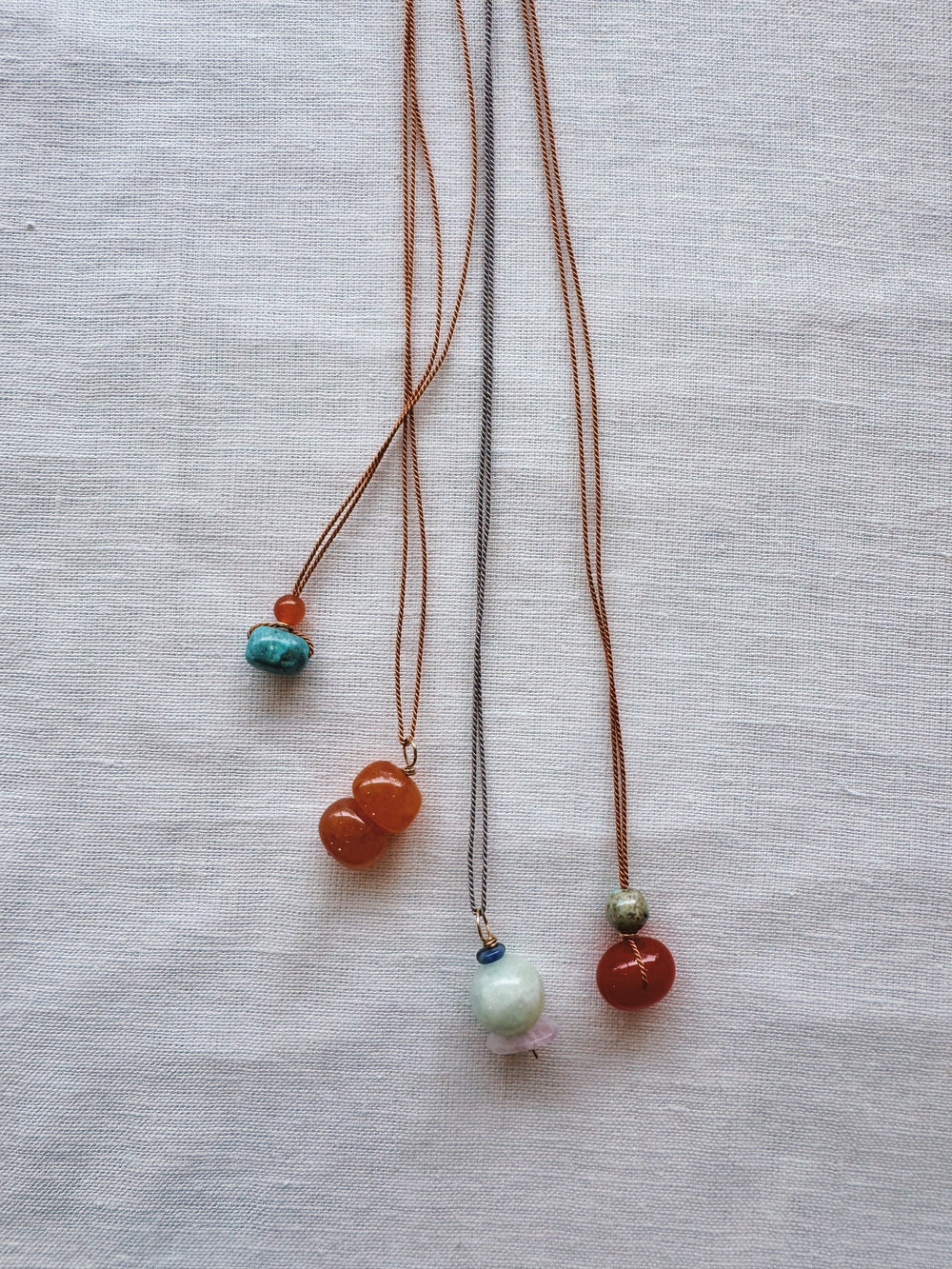 athena & co st. tropez necklace carnelian jade | Boteh